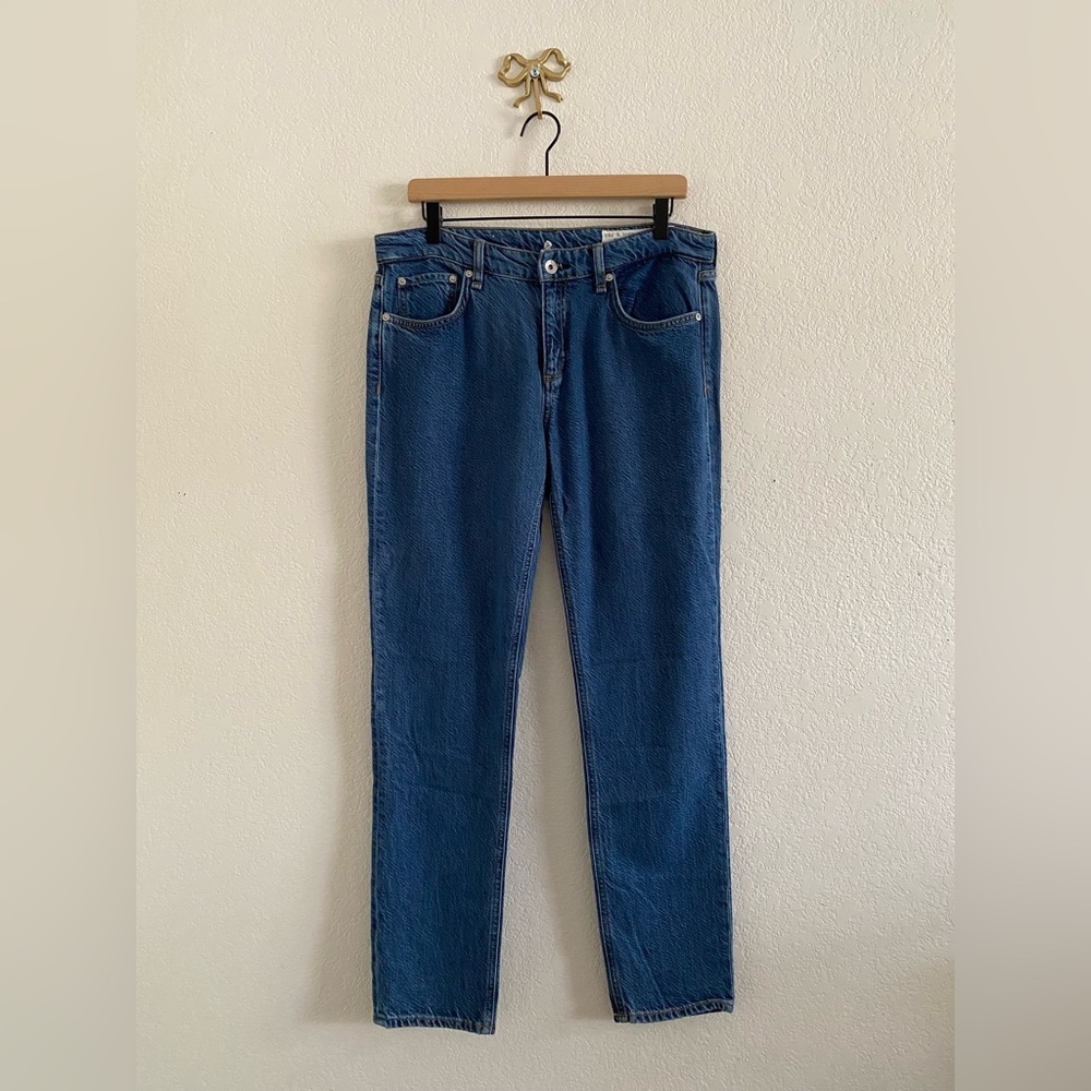 Rag & Bone Dre Low-Rise Boyfriend Jean Women’s Size 29 Denim Blue